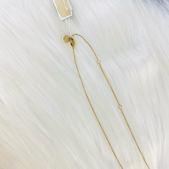 Michael Kors Gold Pendant Necklace - Picture 6 of 7